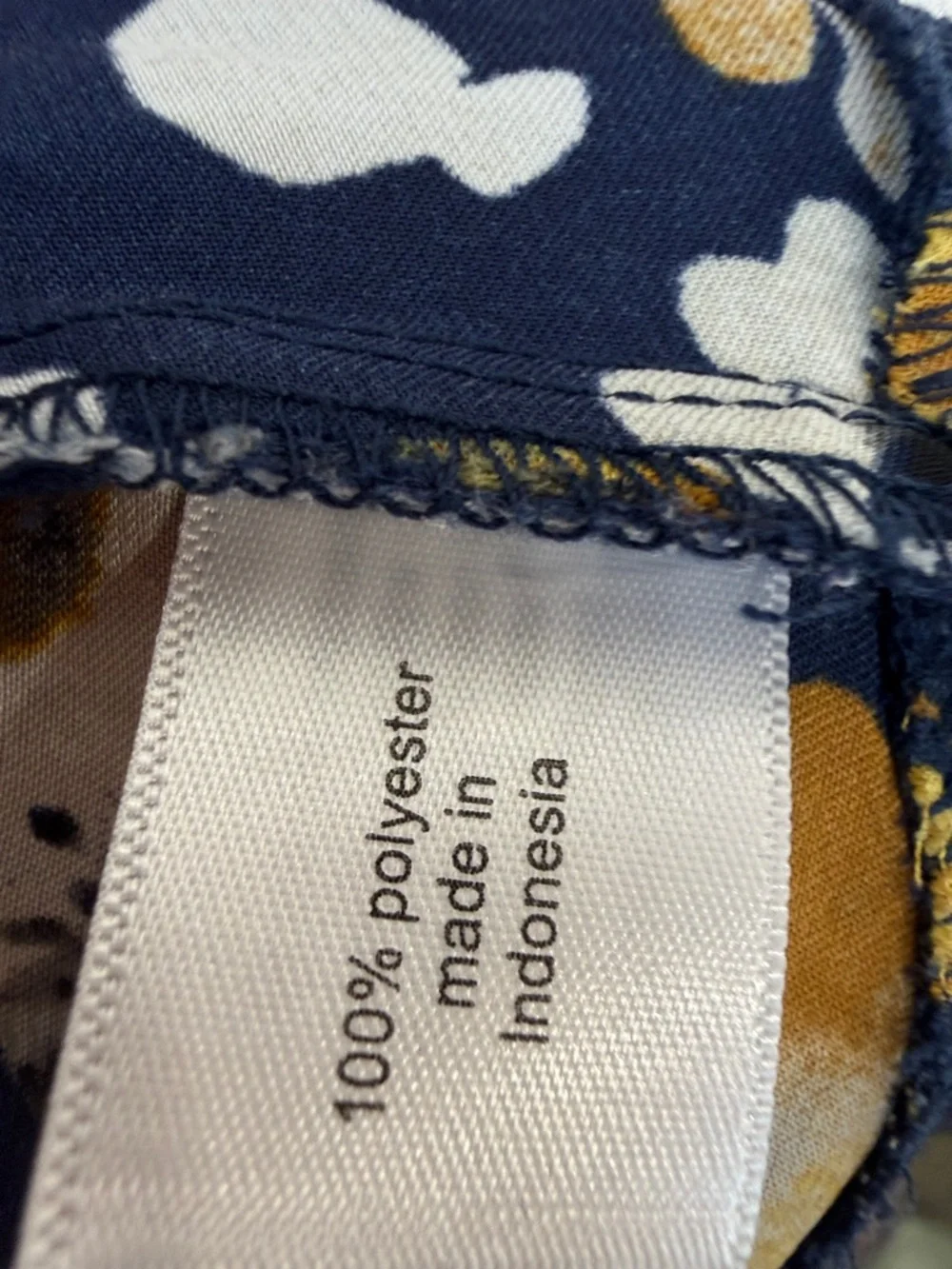 Lane Bryant Navy Floral V-Neck Camisole multi navy gold womens plus‎ size 22
